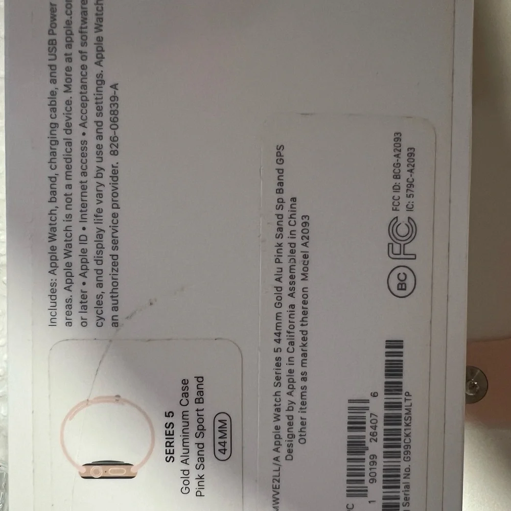 Apple Watch Series 5 44mm gold